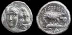 Istros, Thrace, Replica tin coin Istros, Thrace, Replica tin coin